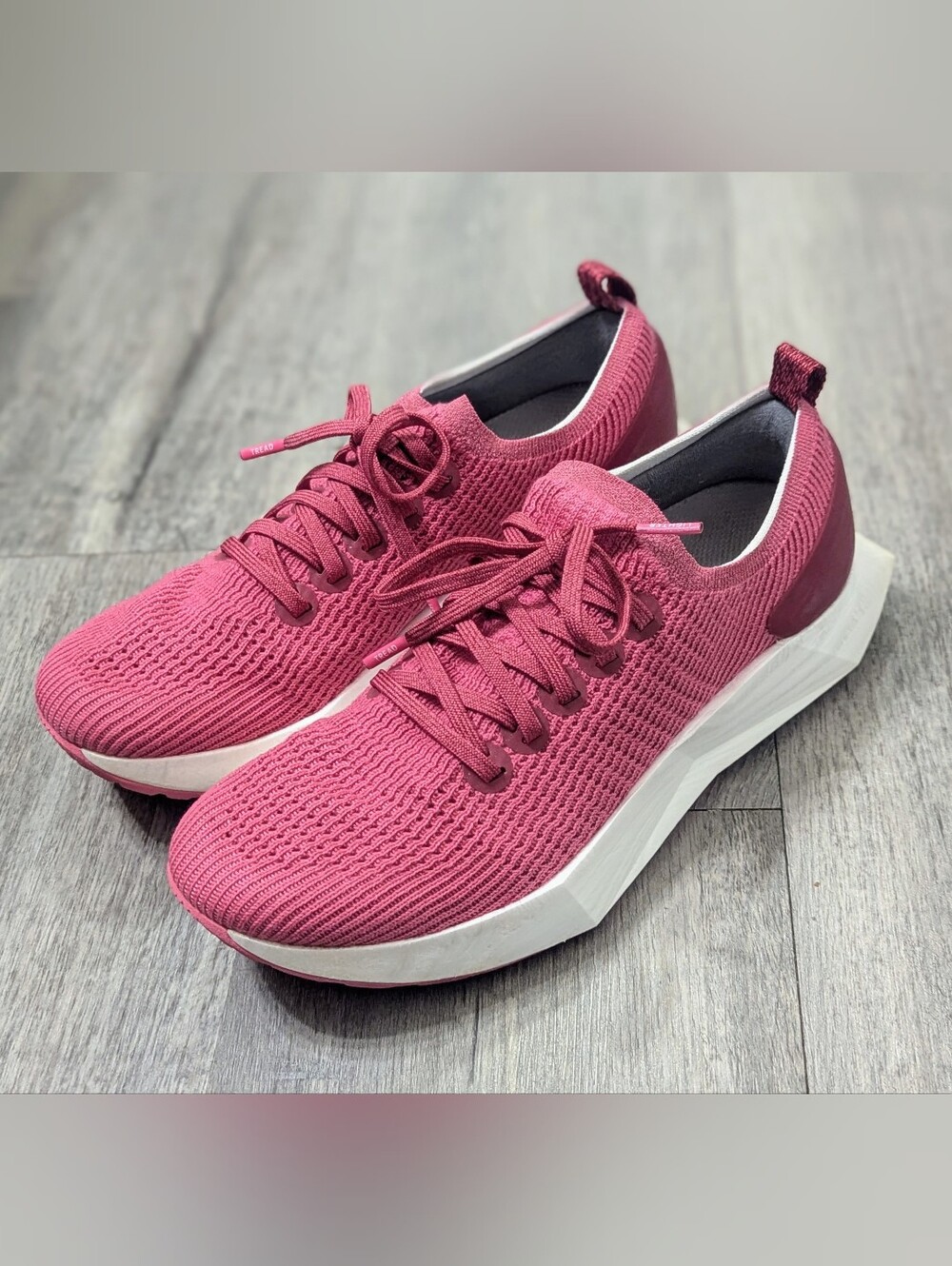 Allbirds Tree Flyer Lux Pink Blizzard Mesh Running Sneakers